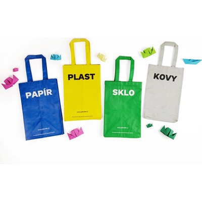 4dílná Sada - tašky na třídění odpadů (kovy) 25 l / 45 l velikost tašek: velká 45 l