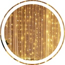 Solight 1V10 LED vianočný záves na okná 300 LED časovač 8 funkcií USB