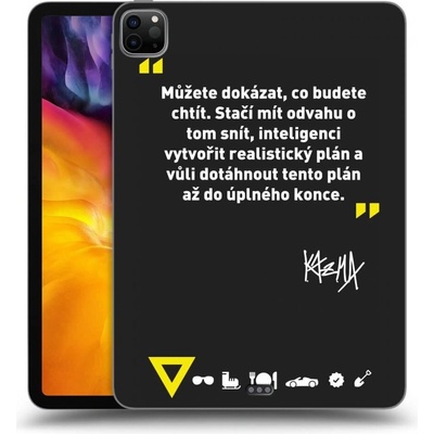 Picasee silikónový čierny obal Apple iPad 11 2022 M2 4.generace Kazma MŮŽETE DOKÁZAT CO BUDETE CHTÍT