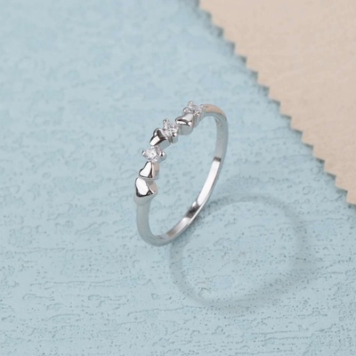 Jan Kos jewellery Stříbrný prsten MHT 2668 SW