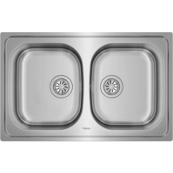 Teka Иноксова мивка за вграждане, гладка, за шкаф със светъл отвор 80 см Universe 80 T-XP (М.1105)