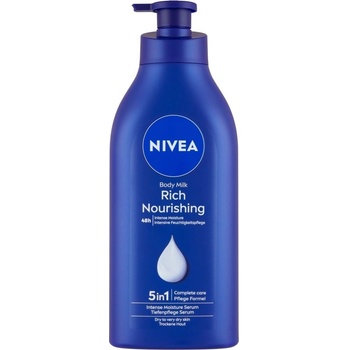 Nivea Body Milk výživné tělové mléko velmi suchá pokožka 625 ml