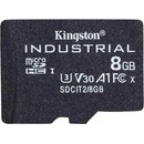 Kingston microSDHC 8GB UHS-I Industrial Temp + adapter SDCIT/8GB