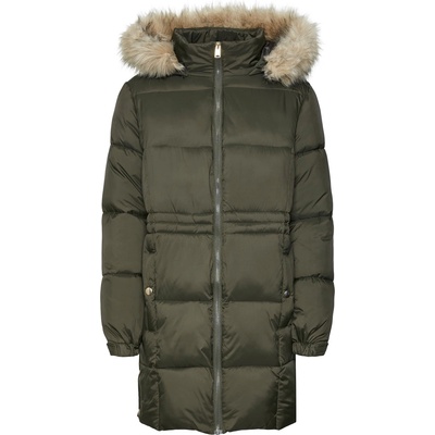 Vero Moda Яке Vero Moda Women's VMPinar Quilted Water Resistant Short Puffer Jacket - Peat