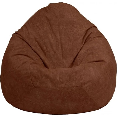 Pufrelax Пуф круша 520л. , Nirvana Gigant - Terra, Перящ се калъф, Пълнеж от Полистиролни перли, Гама Premium