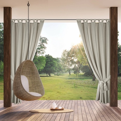 Eurofirany Závěs 155 x 240 cm voděodolný béžový GARDEN
