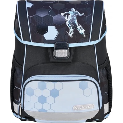 Herlitz Ученическа чанта-раница Loop, празна, Cyber Soccer - Herlitz