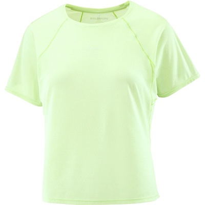 Salomon Дамска тениска Salomon Women's SHKout Air Cropp S/S Tee Running shirt - Butterfly (916-5914-0113)