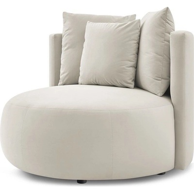 Bobochic Paris Бежово кадифено кресло Cesar - Bobochic Paris (WT-ROND-1.5--W_1 P823)