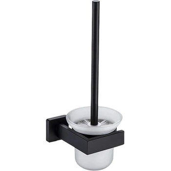 Cerano Nástěnná WC štětka Polo černá matná