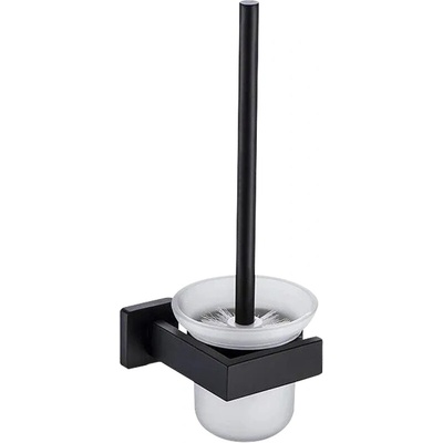 Cerano Nástěnná WC štětka Polo černá matná