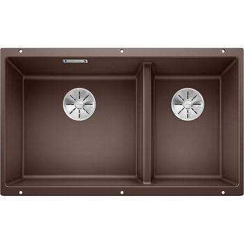 BLANCO SUBLINE 430/270-U SILGRANIT kávová