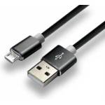 EVERACTIVE USB-A USB Cable - microUSB 1 m Black (CBS-1MB)