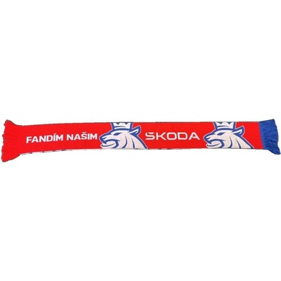 Hokejová šála Škoda Auto Fandím našim HO0SALA001
