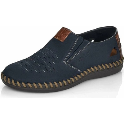 Rieker pánské mokasiny B2457 14 blau B2457 14