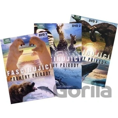 Fascinující proměny přírody - kolekce 3DVD