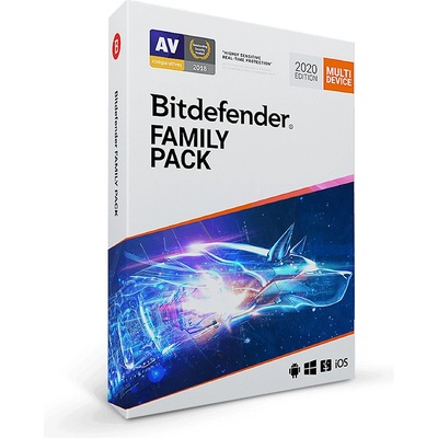 Bitdefender Family Pack 2020, až 15 lic. 3 roky (FP01ZZCSN3615LEN)