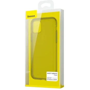 Baseus iPhone 11 Pro Max Safety Airbags cover transparent/black (ARAPIPH65S-SF01)