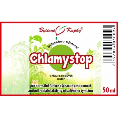 Bylinné kapky Chlamystop Bylinné kvapky tinktúra 50 ml