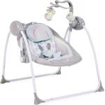 Cangaroo Електрическа люлка Cangaroo - Baby swing+, сива (104126)