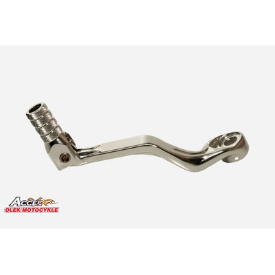 ACCEL páka řazení KTM SX65 09-24, GAS GAS MC 65 21-24, HUSQVARNA TC 65 17-24 hliníková barva stříbrná (46234031044)(LCA4375)