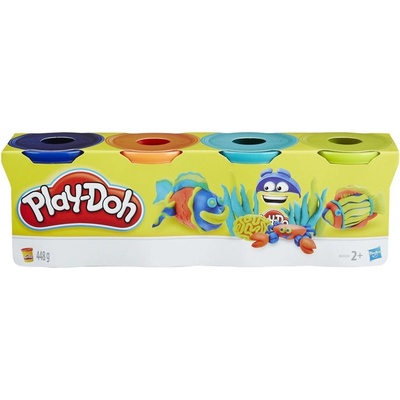 Hasbro Play Doh Classic Colour 4 Tubs