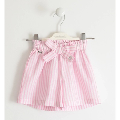 Sarabanda kraťasy lehké proužek růžová