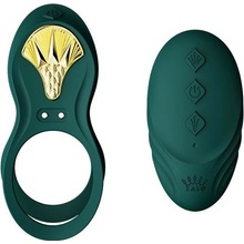 Zalo Bayek Cockring Vibrator with Remote Control Green