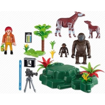 Playmobil Фотограф с горили и окапи Playmobil 5415 (290908)