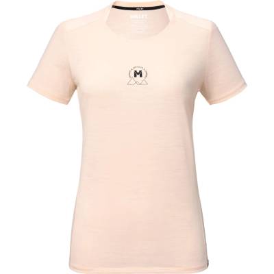 Millet Дамска тениска Millet Women's Ubic Wool T-Shirt S/S T-shirt - Vanilla Cream (916-7416-0113)