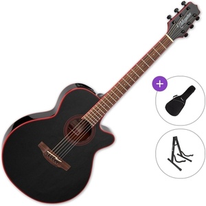 Takamine GF49CE CB Standard SET Cosmic Black Sparkle Електро-акустична китара Джъмбо