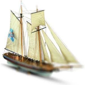 Mamoli Комплект платна за Френска шхуна Марсилия - MARSEILLE (MV25-Sail)