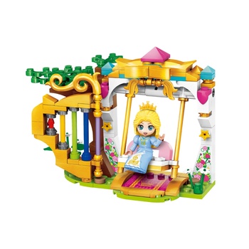 Qman Конструктор, Qman, Люлка за принцеси, 134 части (Q32011-2)