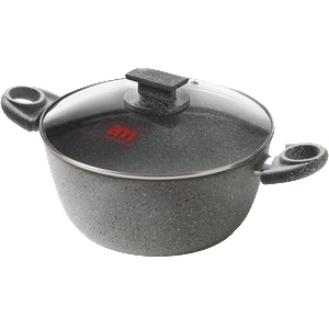 Accademia Mugnano Am ТЕНДЖЕРА С КАПАК cuore di pietra 24cm 2, 50l (cpcsscv224i)