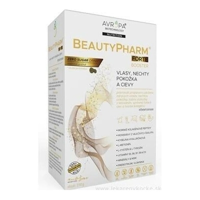 AVROPA BeautyPharm Forte prášek malina 210 g