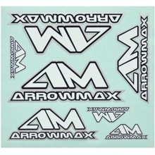 Arrowmax AM Decal 20 X 22 CM Black / White / Silver