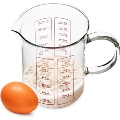 Odměrka skleněná 0,6l SIMAX