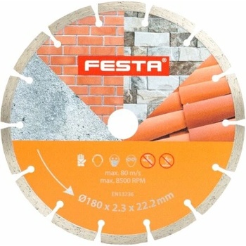 kotúč diamantový 180mm FESTA segmentový