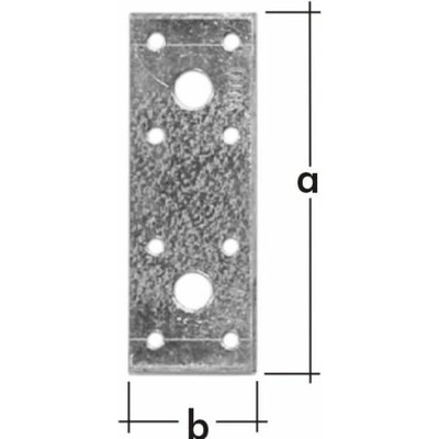 Domax LP1 Dierovaný plech 100x35mm
