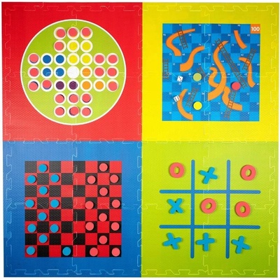 Lifetime Games Игрален комплект с подложка 4 в 1 Lifetime Games - Пъзел (NEW024695)