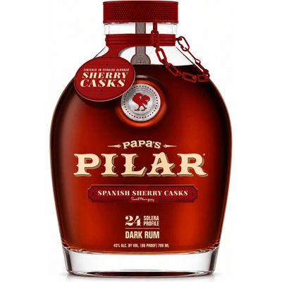 Papa's Pilar Spanish Sherry Casks 43% 0,7 l (čistá fľaša)