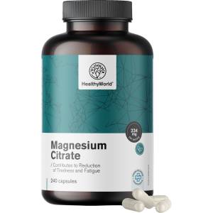 HealthyWorld Magnesium Citrate 234 mg - 240 капсули