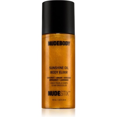 Nudestix Nudebody Sunshine Oil Body Elixir хидратиращо олио за тяло с ефект на лек загар 100ml