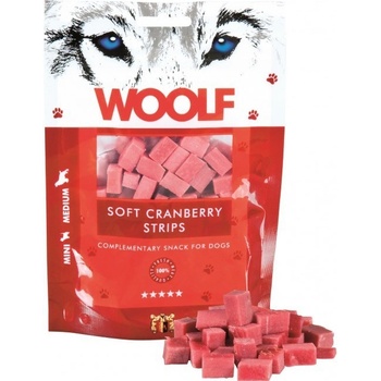 WOOLF Soft Cranberry strips 100 g