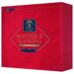 Joli Луксозни салфетки серия Boutique Premium Napkins червено 40бр (Jo656)
