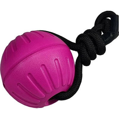B&F Míček FOAM se šňůrkou malý fialový 48 cm/7 cm