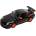 Kinsmart Метална количка Kinsmart - Porsche 911 GT3 RS 2010, 1: 36, черна (52119)
