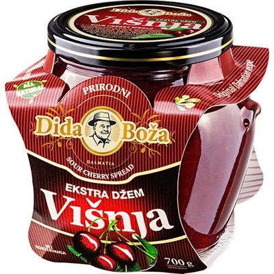 Dida Boža višňový Džem (82 % ovoce) 6 x 700 g