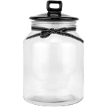 Horecano TOP-Буркан с керамичен капак ЧЕРЕН 3000ml (82712-25) (0132161)