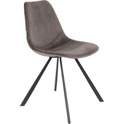 Dutchbone Franky šedý samet